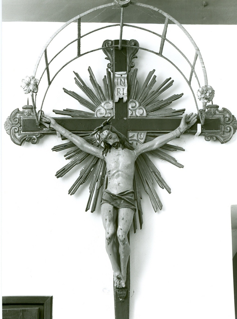 Crocifisso, Cristo crocifisso (croce processionale) - produzione toscana (sec. XIX)
