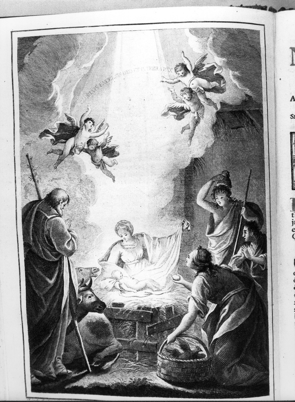 natività di Gesù (stampa) di Bevilacqua Giovanni Carlo, Scataglia Pietro (sec. XIX)