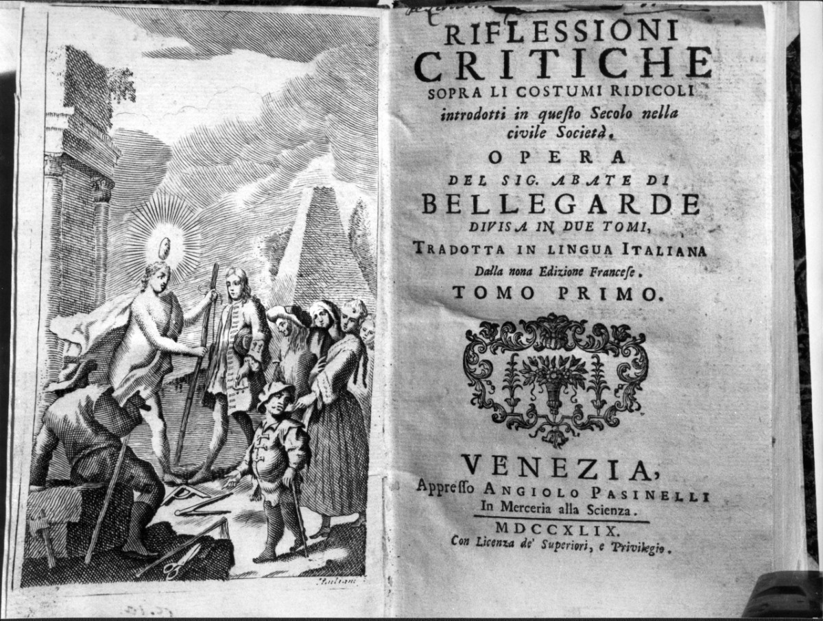 fregio (stampa) - ambito italiano (sec. XVIII)