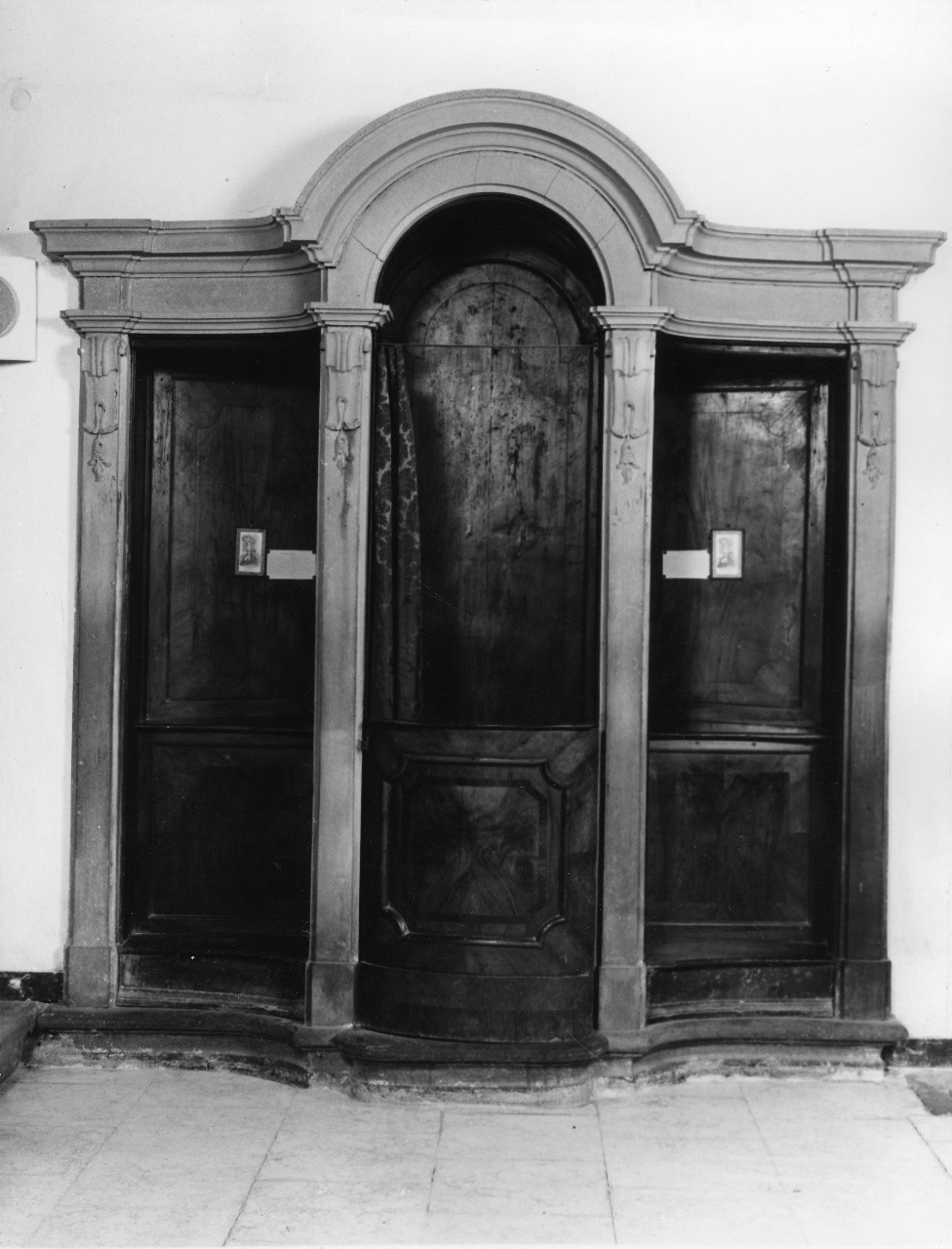 confessionale, coppia - bottega toscana (sec. XVIII)