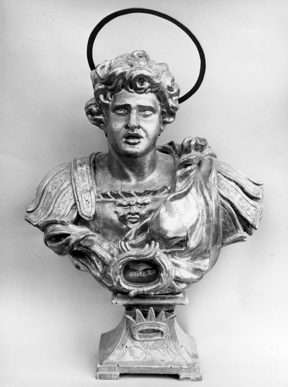 reliquiario - a busto - bottega toscana (sec. XVIII, sec. XIX)