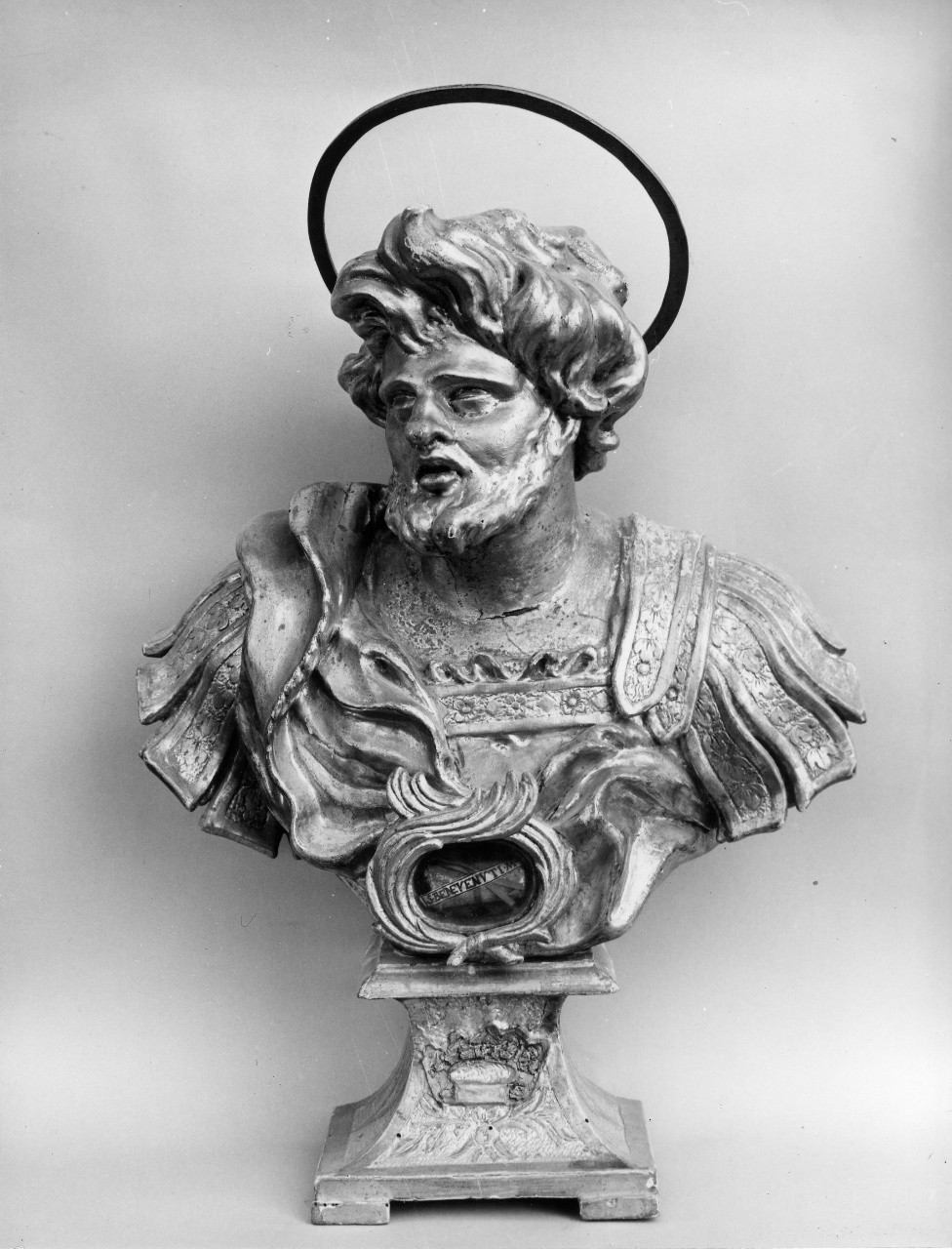 reliquiario - a busto - bottega toscana (sec. XVIII, sec. XIX)