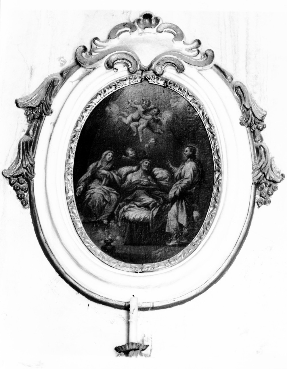 morte di San Giuseppe (dipinto) - ambito fiorentino (sec. XIX)