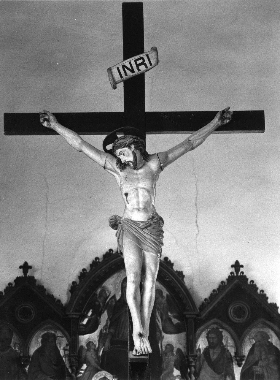 Cristo crocifisso (crocifisso) - manifattura toscana (sec. XIX)