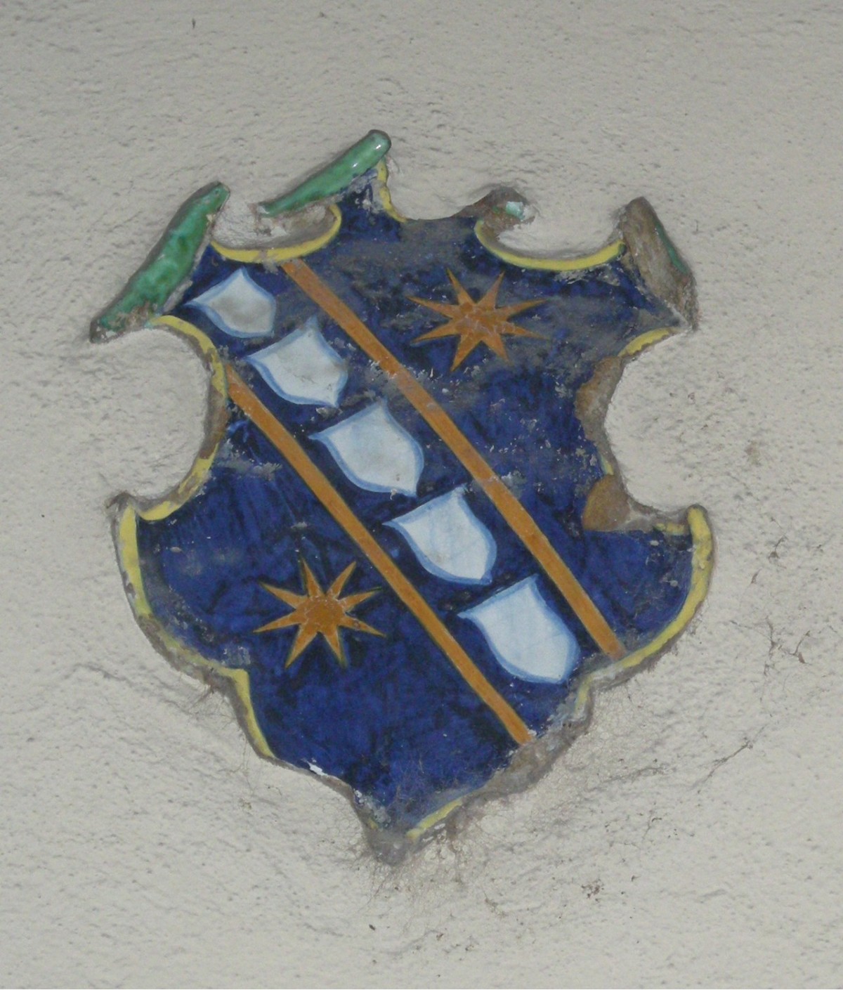 stemma (rilievo) - manifattura montelupese (sec. XVII)