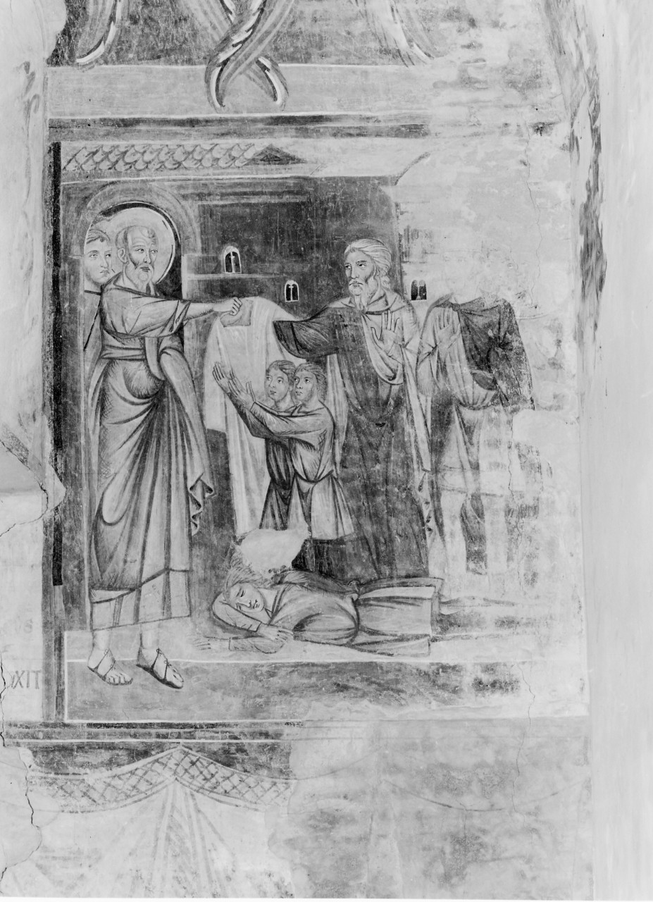San Giovanni Evangelista (dipinto, elemento d'insieme) di Corso di Buono (ultimo quarto sec. XIII)