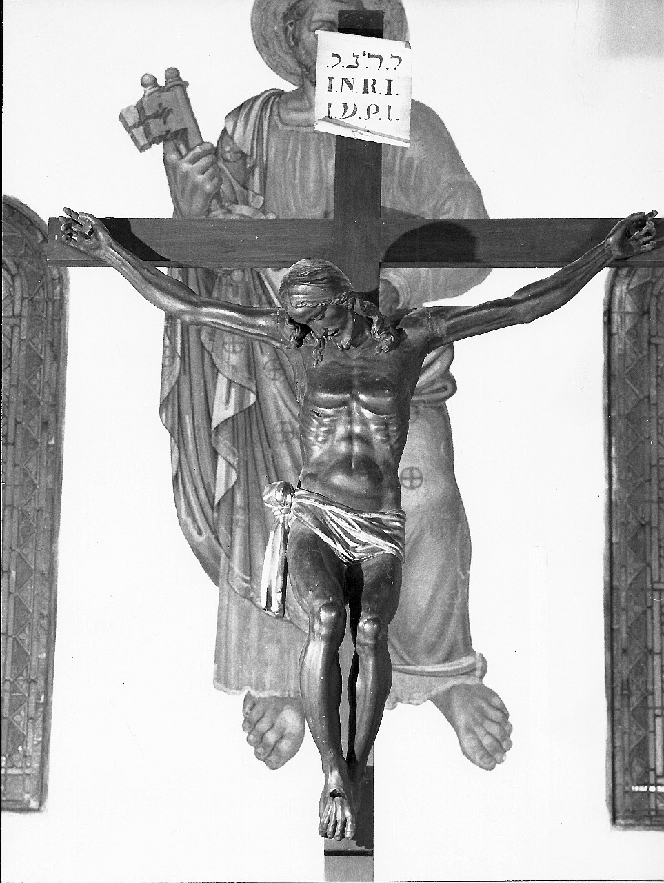 Cristo crocifisso (crocifisso) di Sinibaldi Raffaello detto Raffaello da Montelupo (attribuito) (secondo quarto sec. XVI)