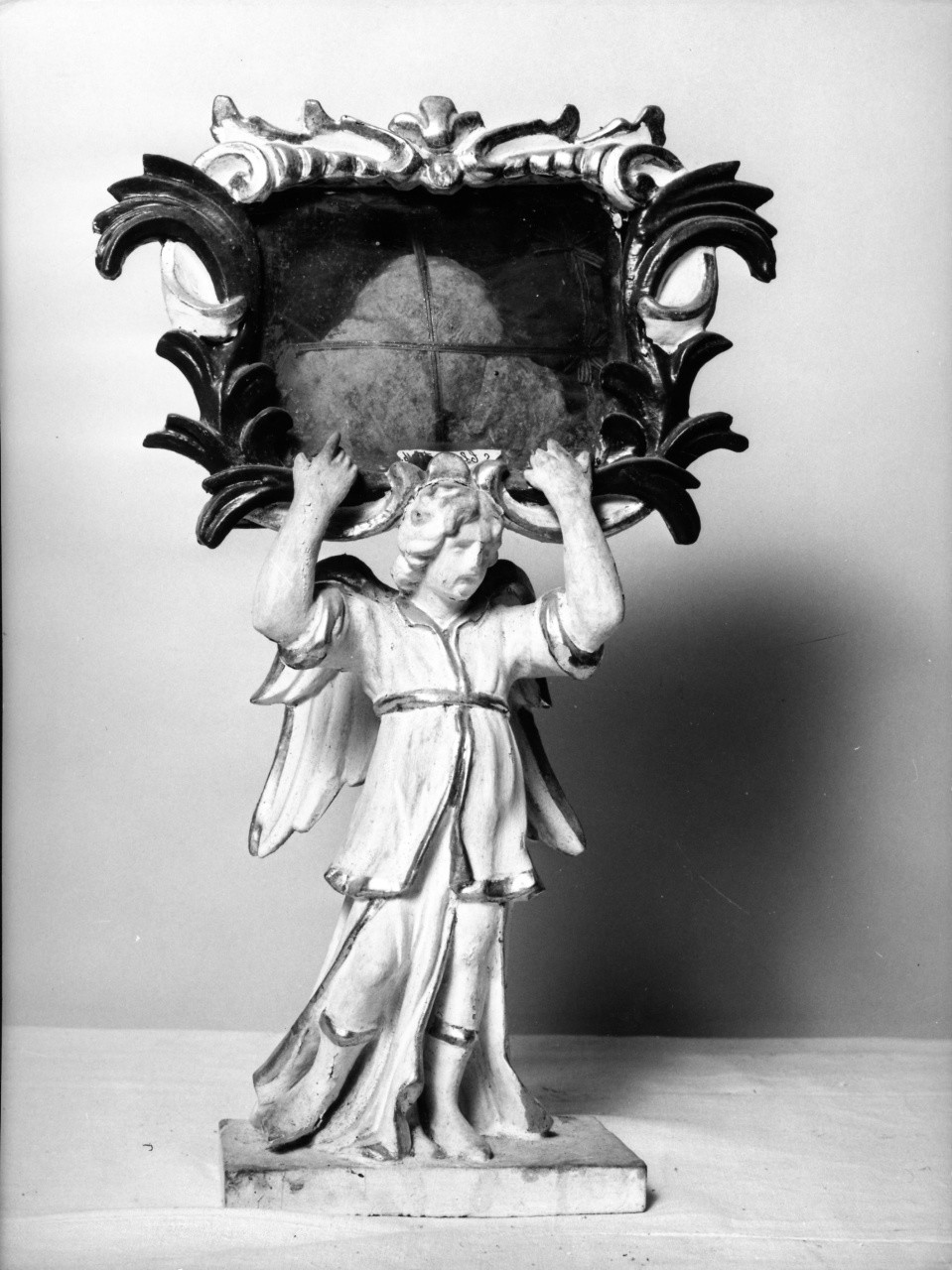 angelo reggiteca (reliquiario - a statuetta, coppia) - bottega toscana (sec. XVIII)