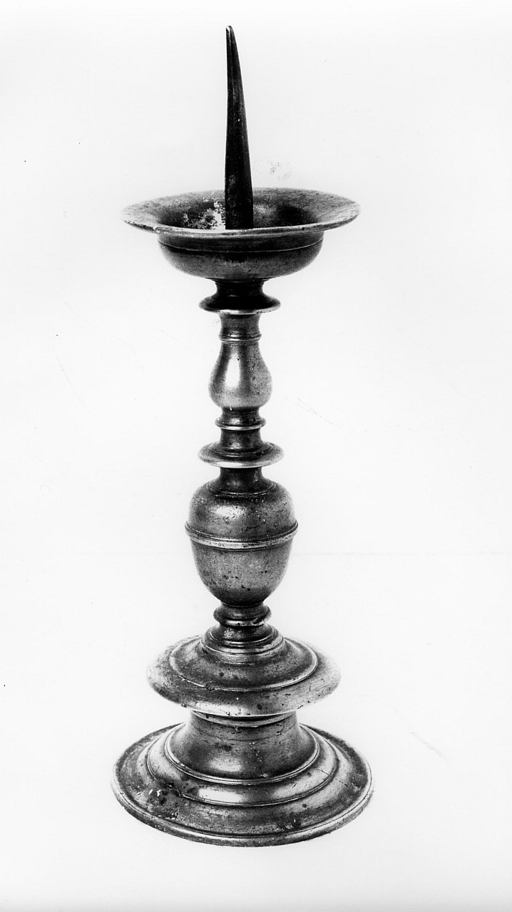 candeliere, coppia - bottega toscana (sec. XVII)