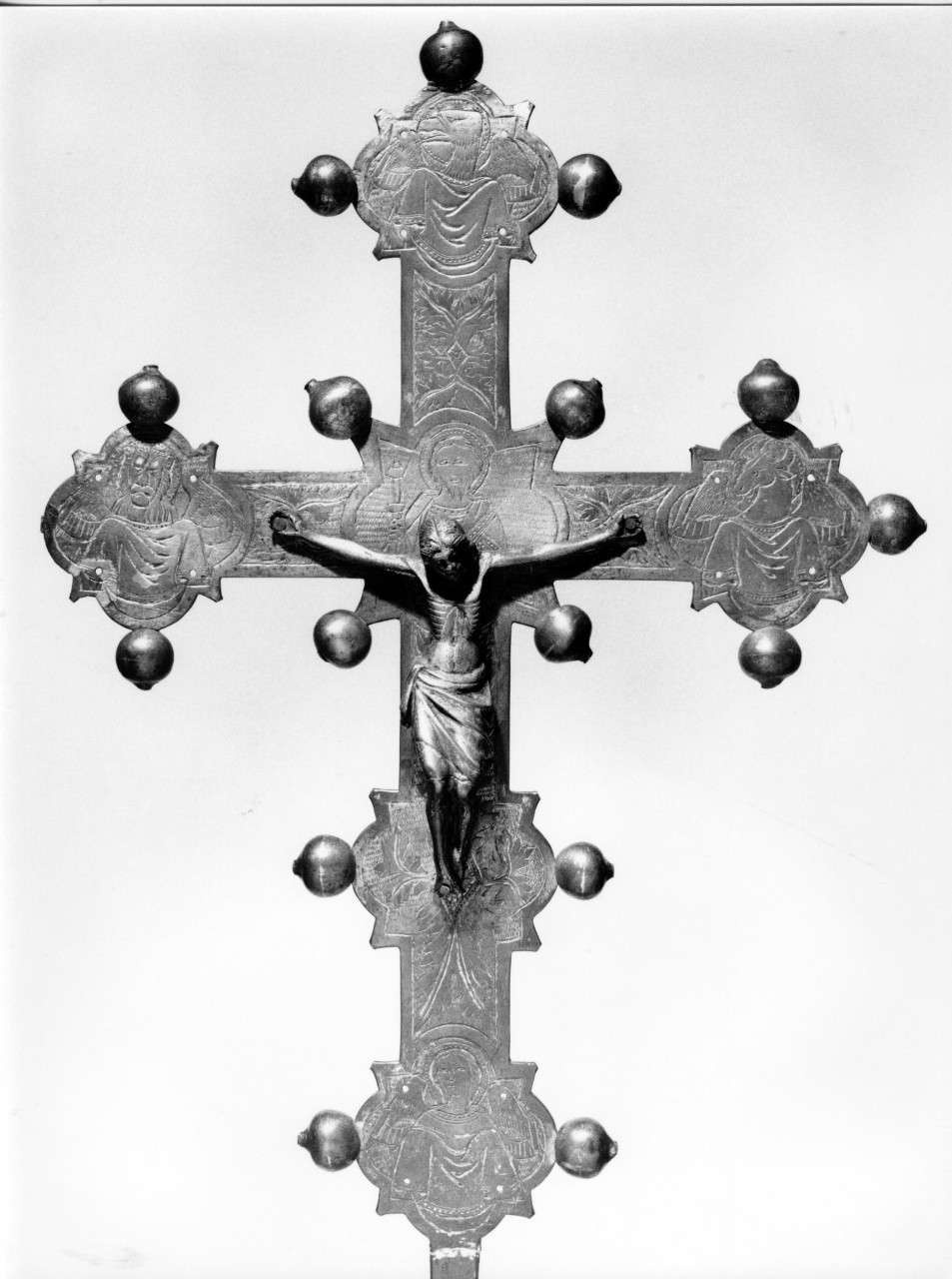 croce astile - manifattura toscana (inizio sec. XV)