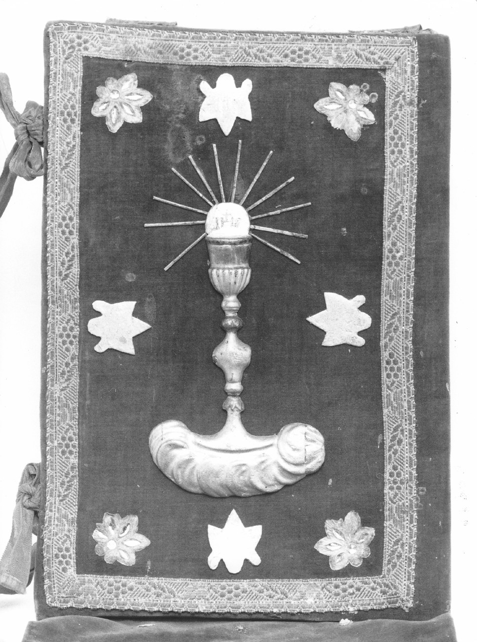 custodia di libro liturgico - bottega toscana (sec. XIX)
