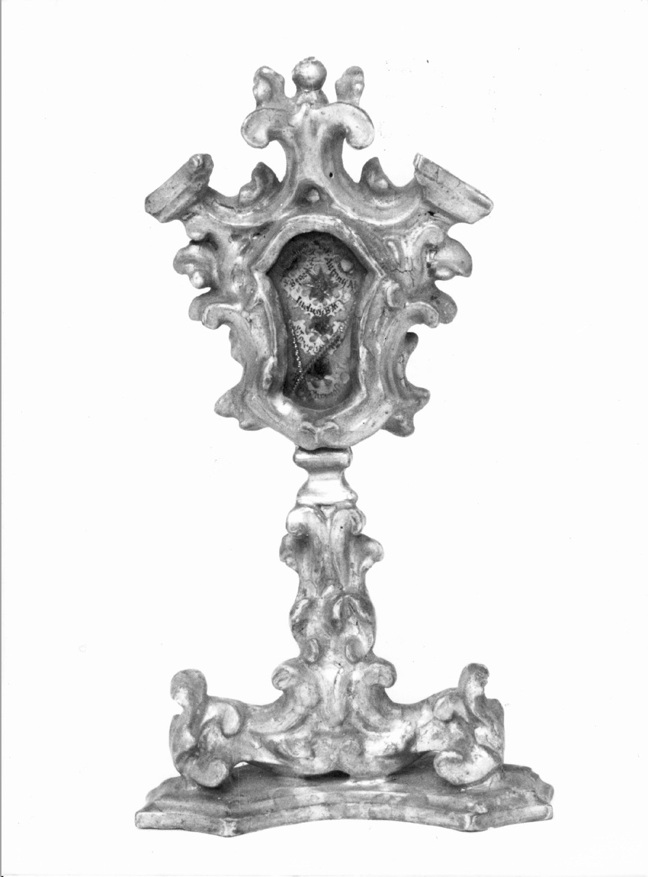 reliquiario-ostensorio - bottega toscana (sec. XVIII)