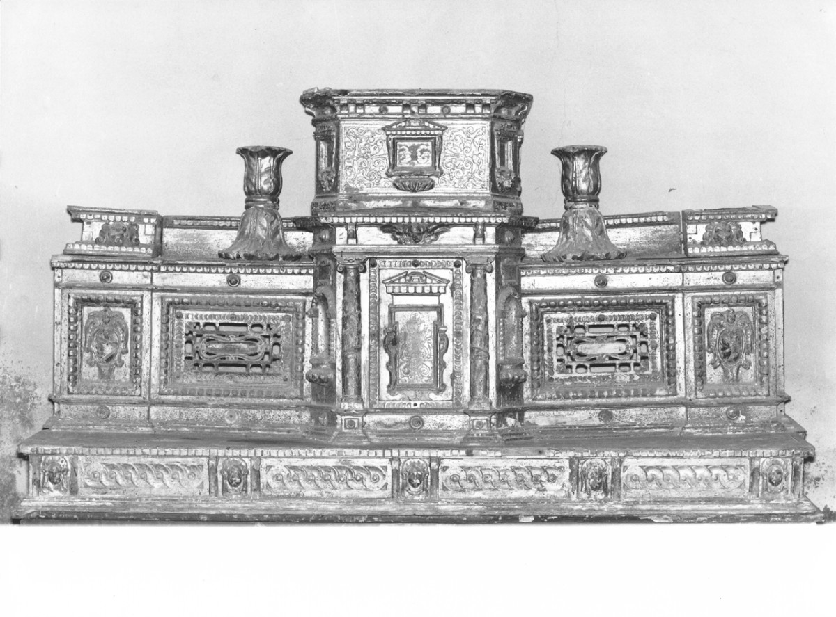altare - bottega toscana (secc. XVI/ XVII)