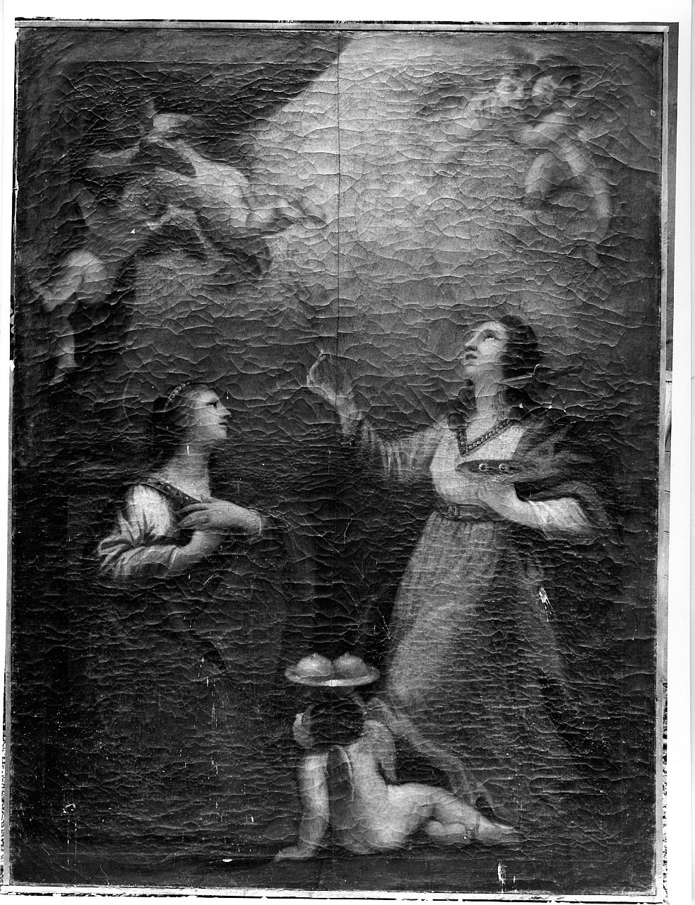 Le sante Lucia e Agata (dipinto) - ambito fiorentino (metà sec. XVIII)