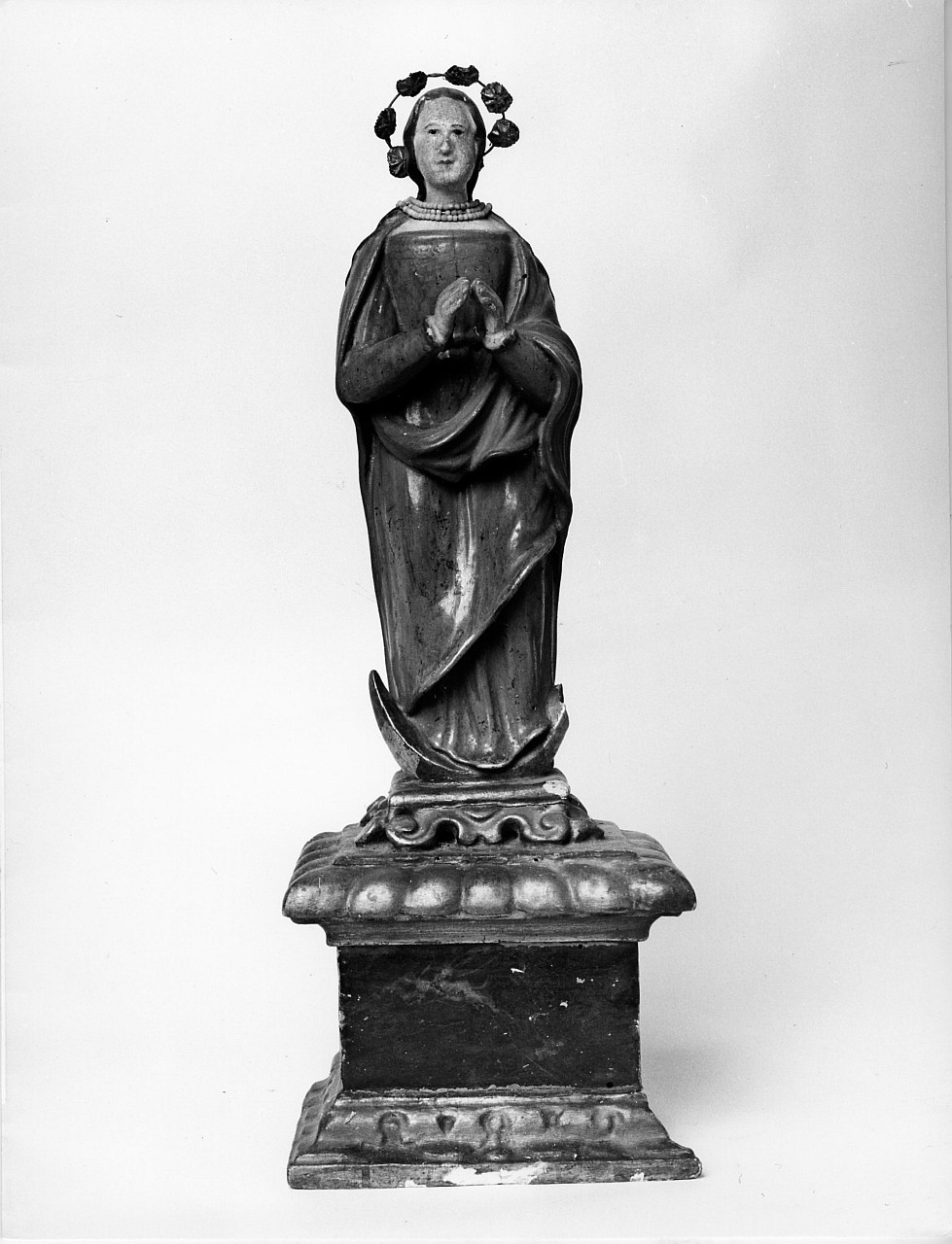 Madonna Immacolata (reliquiario - a statua) - manifattura toscana (sec. XVIII)