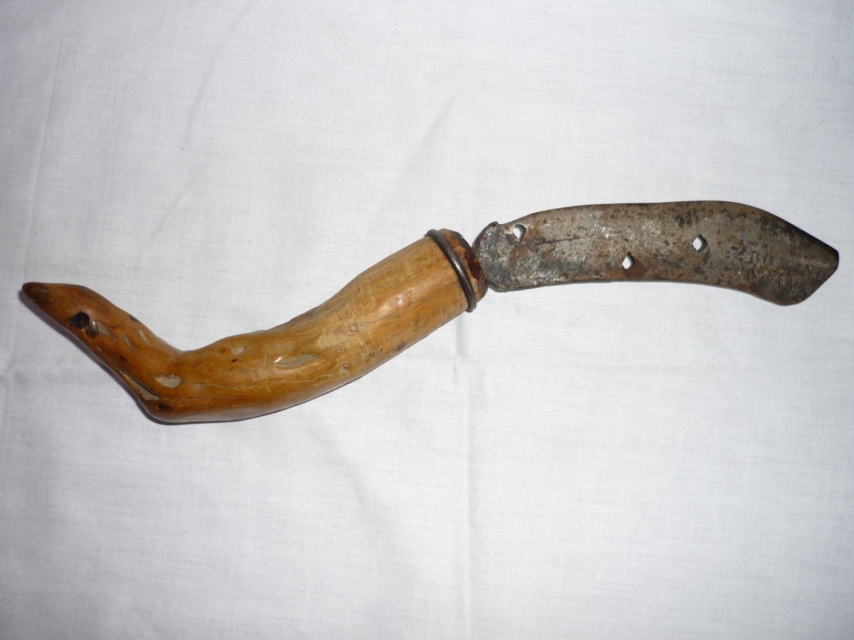 coltello, oggetti uso domestico, riuso (Sec.XX, prima metà, terzo quarto)