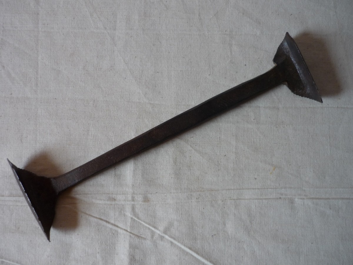 raschietto, strumenti da lavoro, riuso (Sec.XX?)