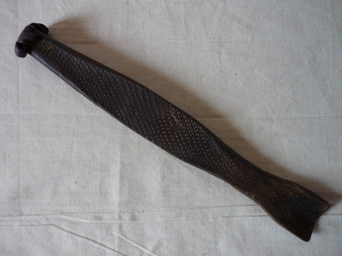 sgorbia, strumenti da lavoro, riuso (Sec.XX?)