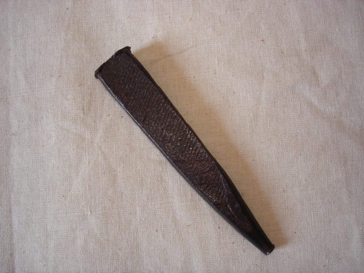 scalpello, strumenti da lavoro, riuso (Sec.XX?)