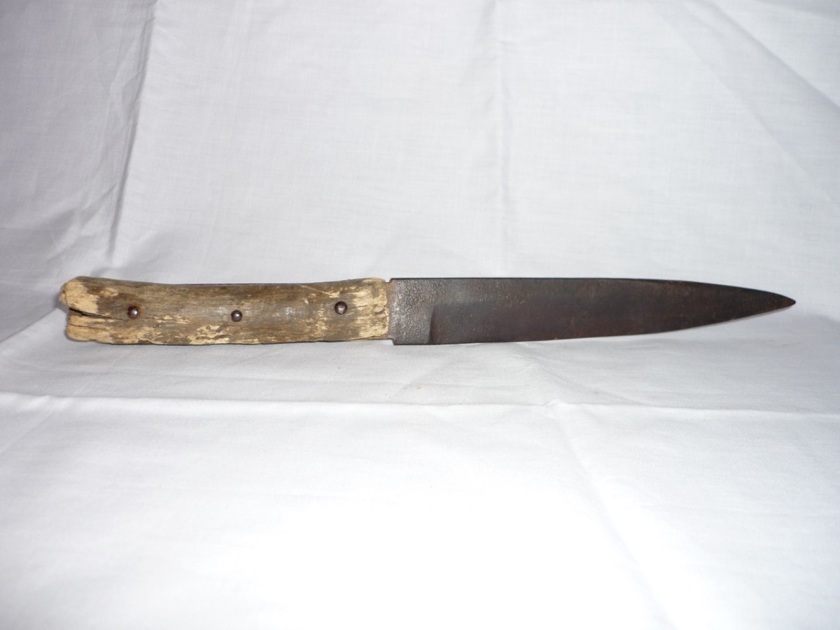 coltello, oggetti uso domestico, riuso di SC - toscano (prima metà sec. XX circa)