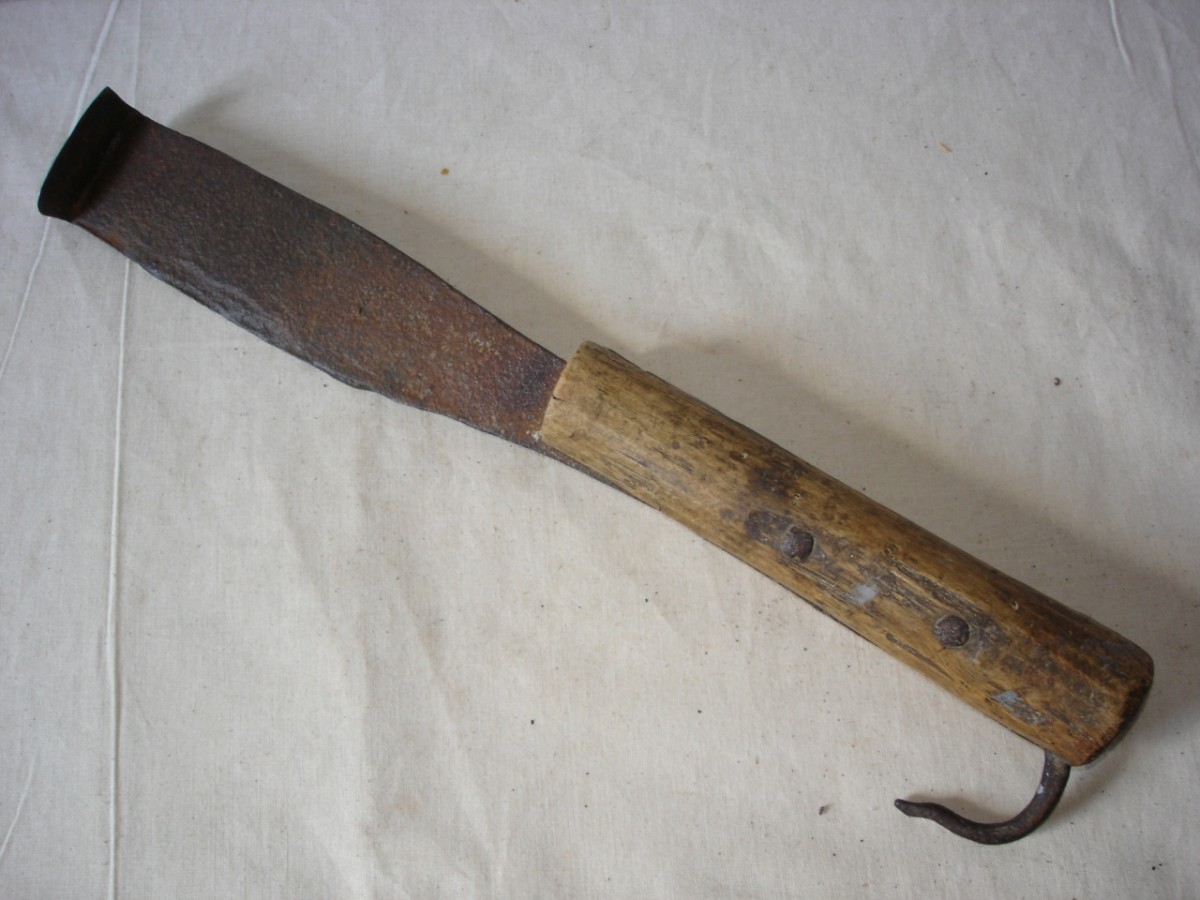 raschietto, strumenti da lavoro, riuso di SC - locale (sec. XX)