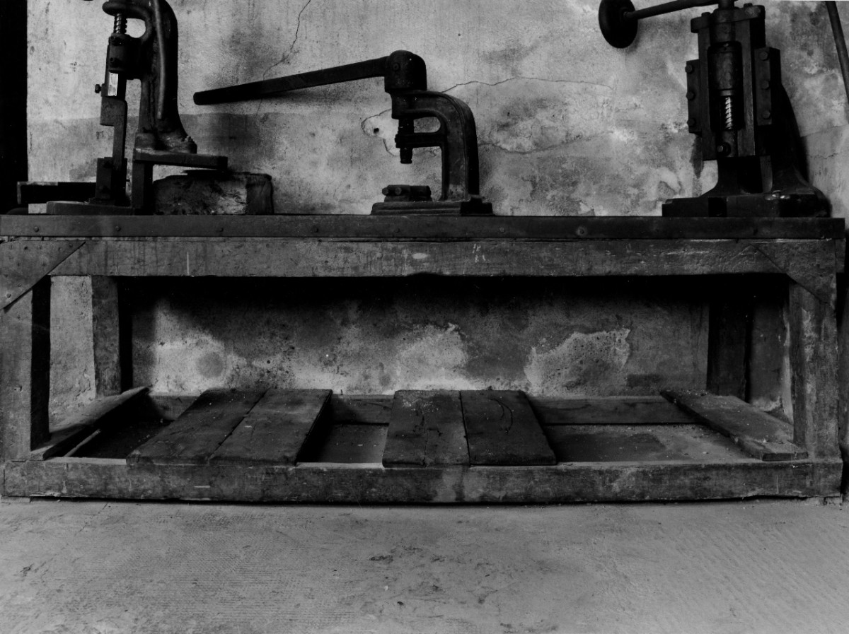 banco di lavoro (sec. XX inizio)