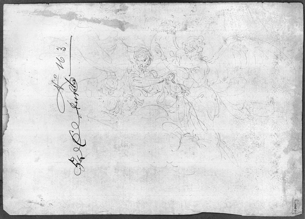 carro di Cerere (disegno) di Ansaldi Innocenzo (sec. XVIII)