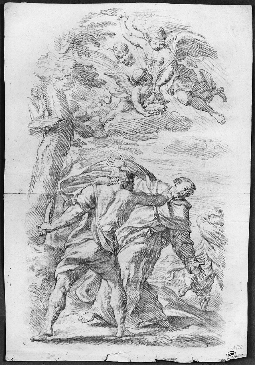 martirio di San Pietro Martire (disegno) di Ansaldi Innocenzo (sec. XVIII)