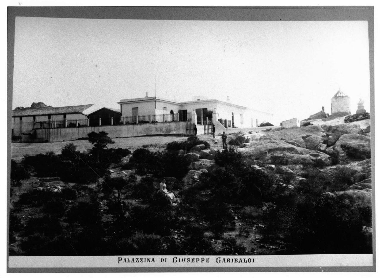 isola di Caprera - veduta (positivo) di Canè Enrico (ultimo quarto XIX)