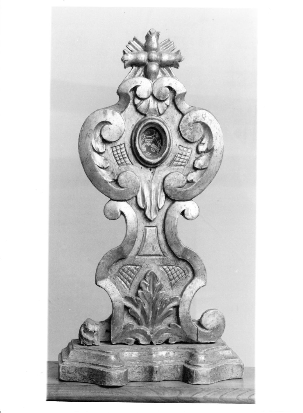 reliquiario - a ostensorio, opera isolata - bottega Italia centrale (seconda metà sec. XVIII)