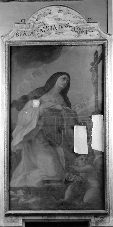 Beata Sancia di Portogallo (dipinto) di Cerruti Michelangelo (sec. XVIII)