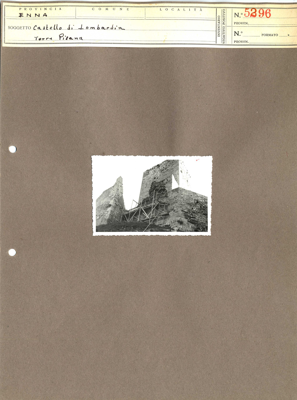 Architettura militare - fortificazioni (positivo, elemento-parte componente, scheda di supporto) di Anonimo <1945 - 1955> (attribuito) (metà XX)