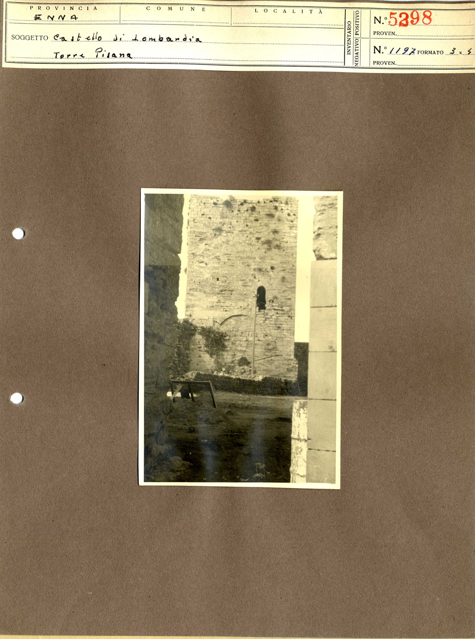 Architettura militare - fortificazioni (positivo, elemento-parte componente, scheda di supporto) di Anonimo <1945 - 1955> (attribuito) (metà XX)