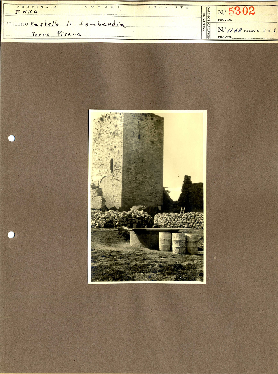 Architettura militare - fortificazioni (positivo, elemento-parte componente, scheda di supporto) di Anonimo <1945 - 1955> (attribuito) (metà XX)