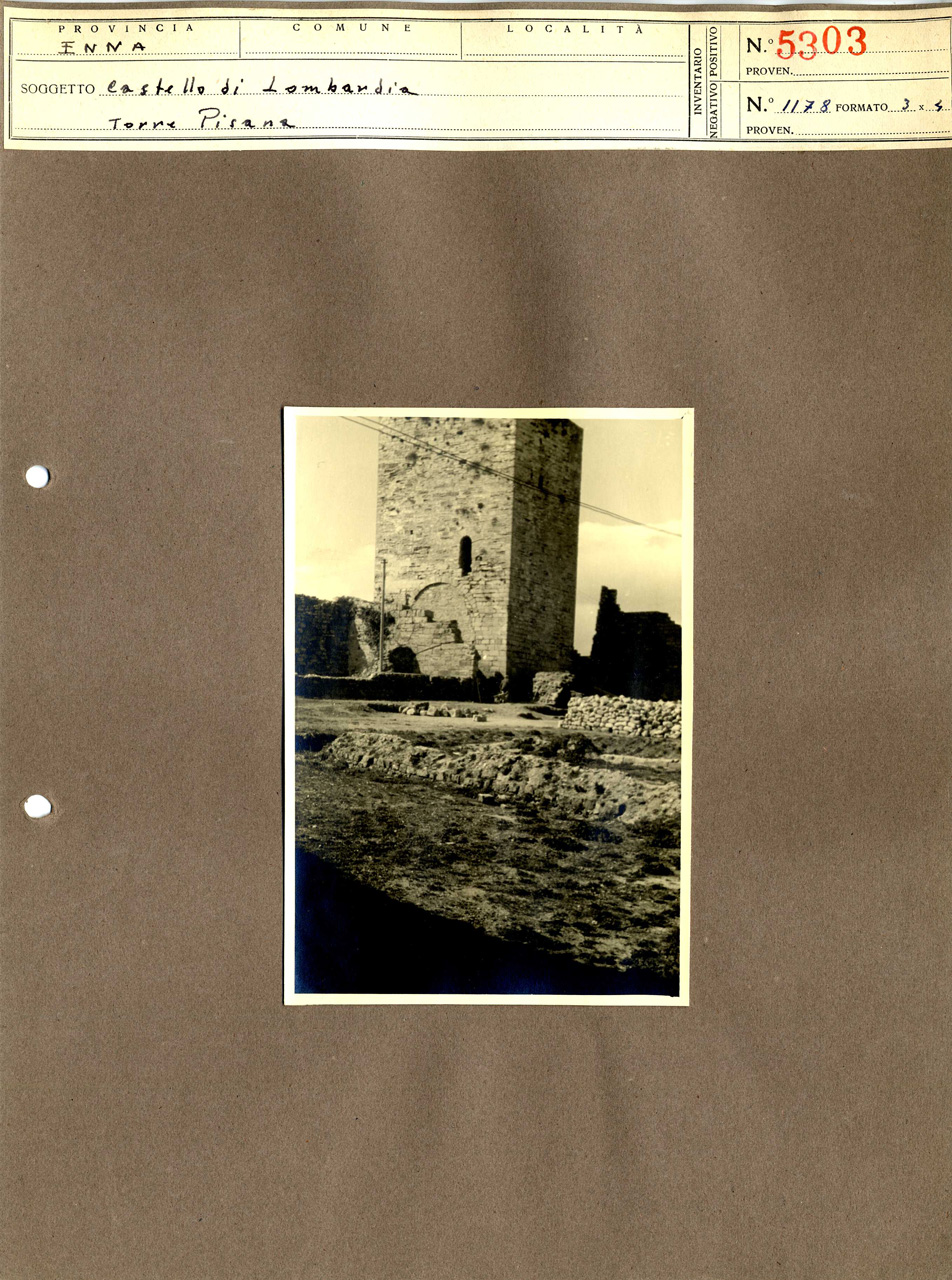 Architettura militare - fortificazioni (positivo, elemento-parte componente, scheda di supporto) di Anonimo <1945 - 1955> (attribuito) (metà XX)