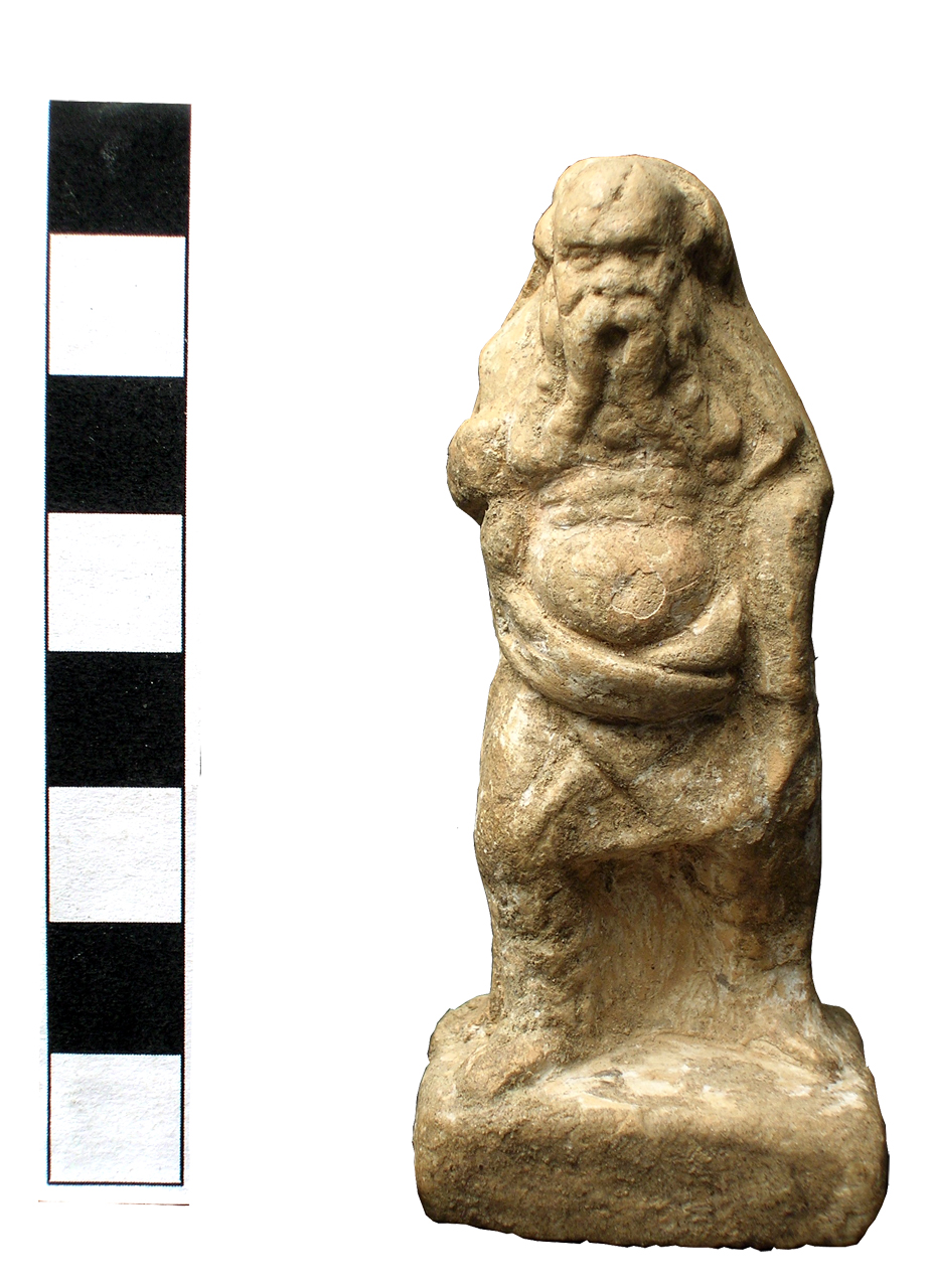 statuetta/ maschile, papposileno incedente (fine SECOLI/ IV a.C)