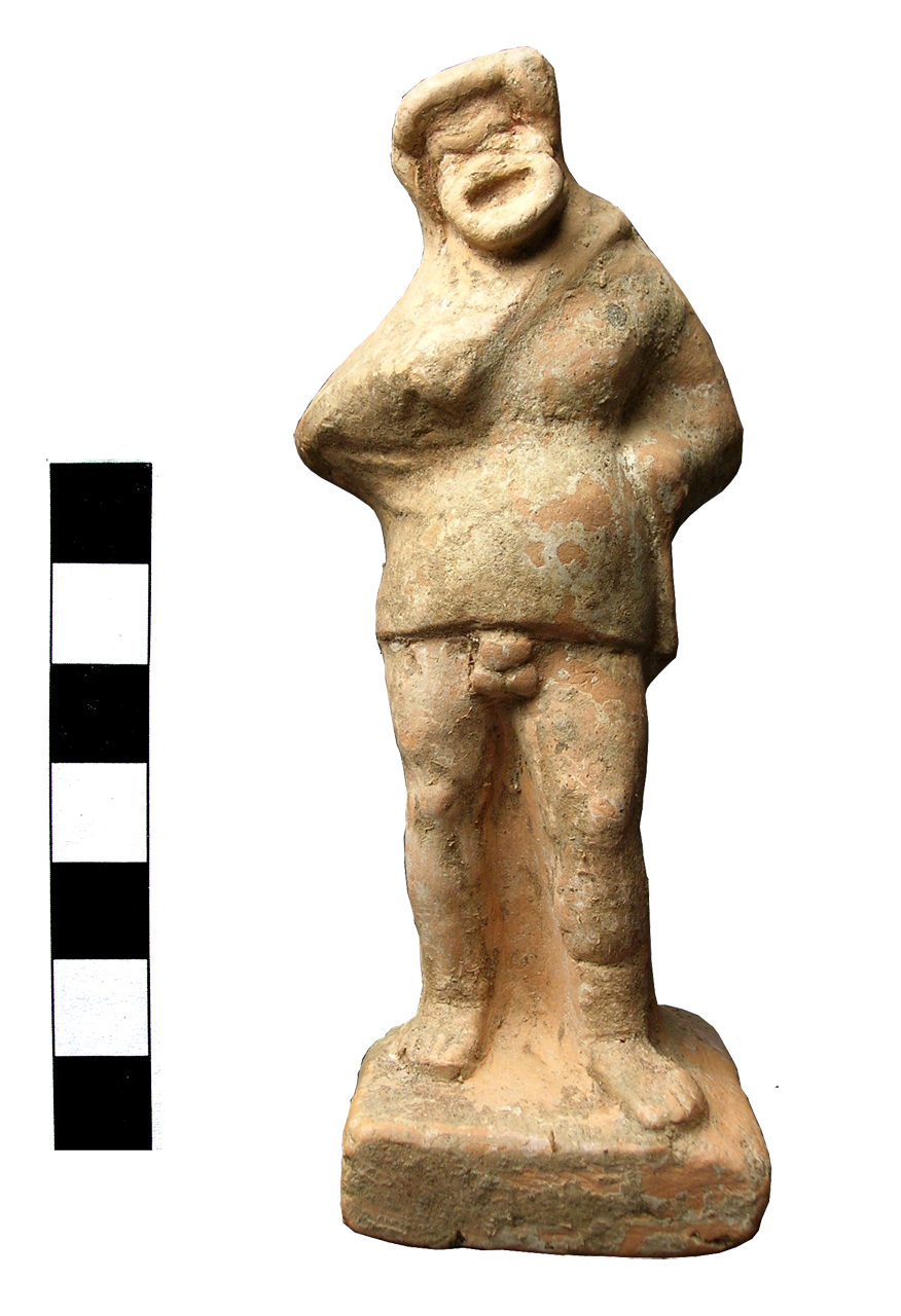 statuetta/ maschile, schiavo stante (fine SECOLI/ IV a.C)