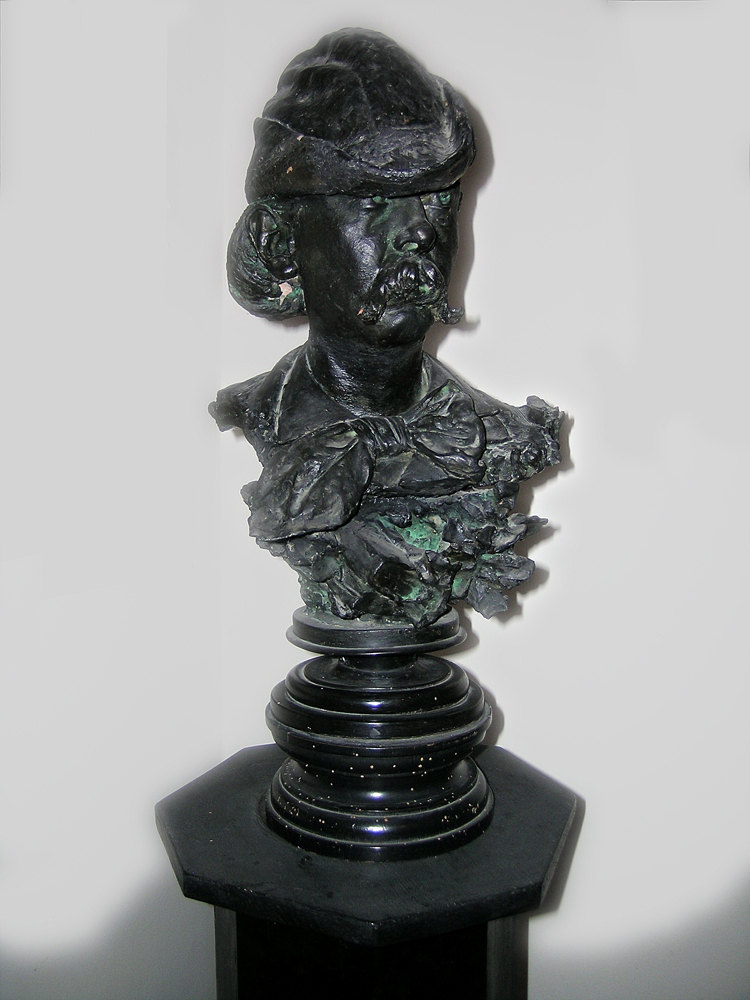 Busto di Mario Rapisardi (scultura) di Cifariello, Filippo Antonio - ambito Italia meridionale (fine/ inizio XIX-XX)