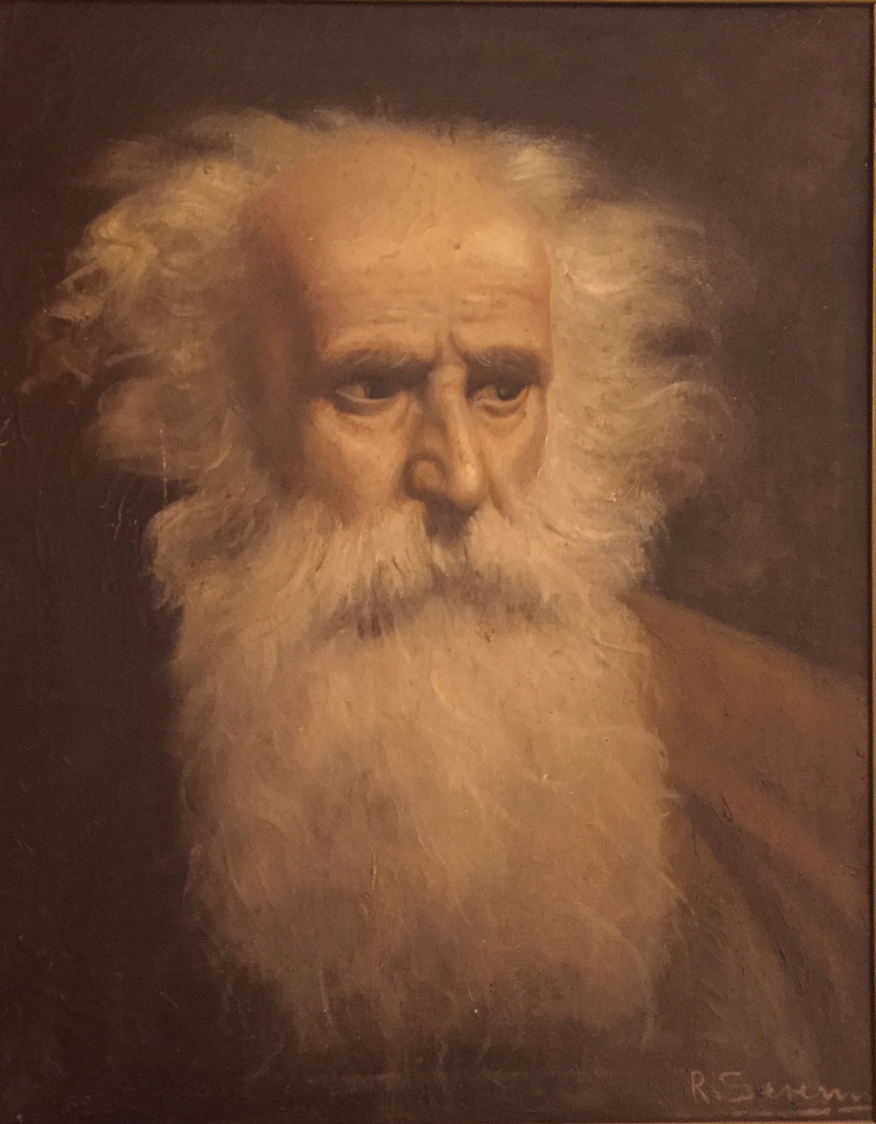 Ritratto d'uomo, Ritratto d'uomo (dipinto, opera isolata) - ambito italiano (Sec. XIX)