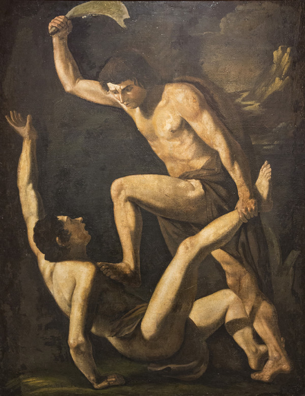 Caino uccide Abele, Caino uccide Abele (dipinto, opera isolata) - ambito napoletano (sec. XVII)