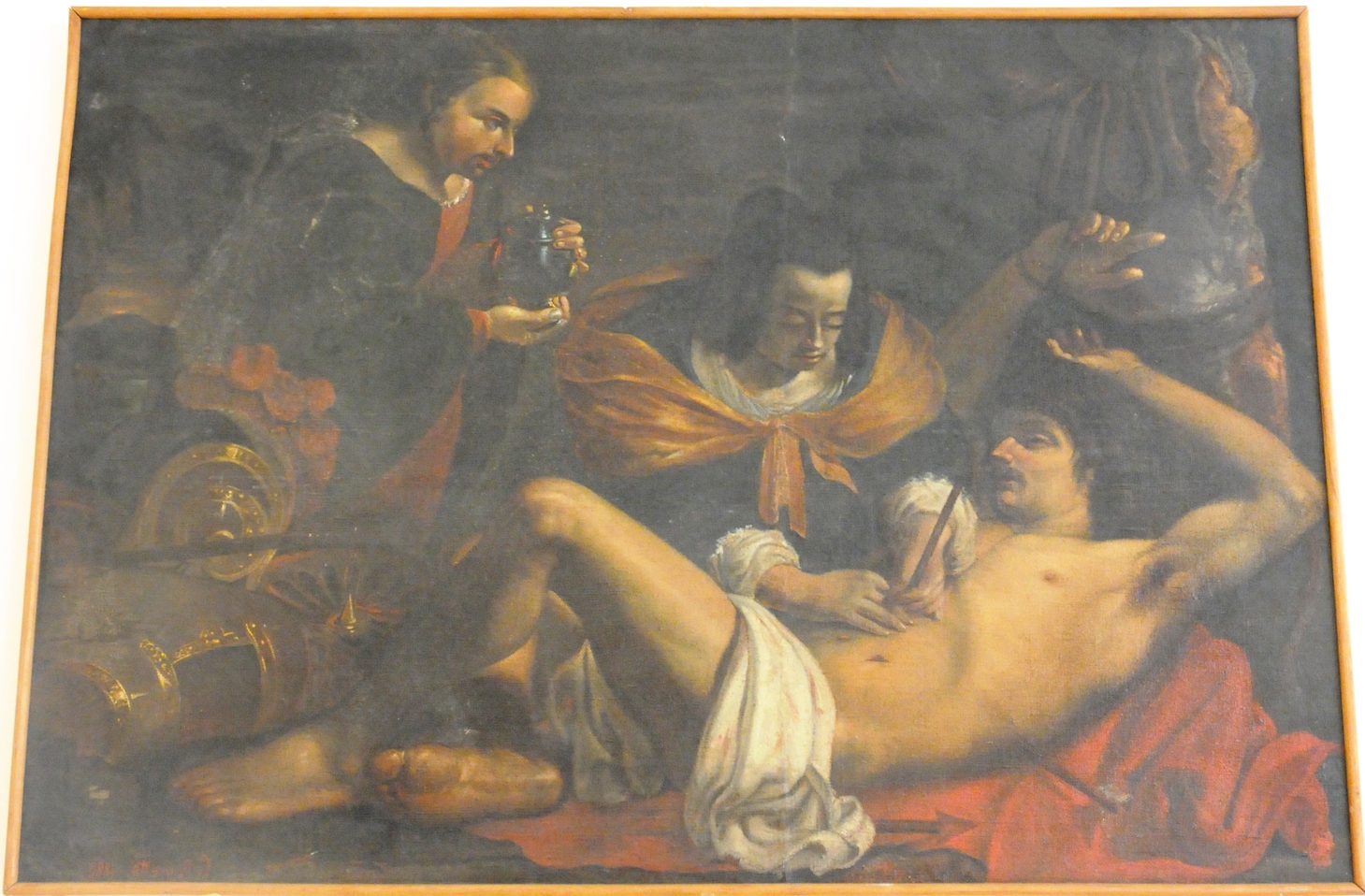 San Sebastiano curato da Irene, San Sebastiano curato da Irene (dipinto, opera isolata) - ambito italiano (sec. XIX)