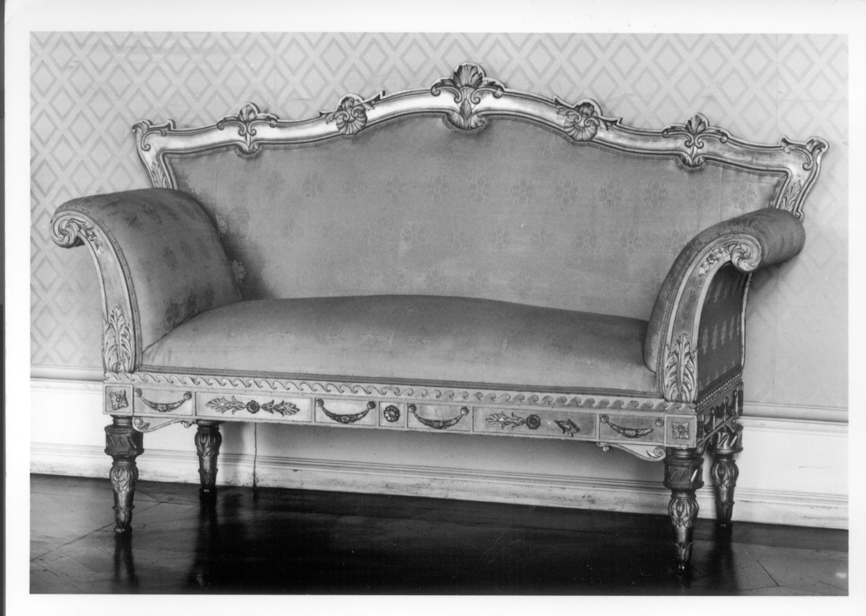 divano, serie - bottega piemontese (primo quarto XIX)