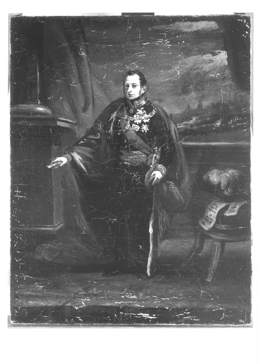 ritratto del conte Sallier de la Tour (dipinto, opera isolata) di Capisani Angelo (secondo quarto sec. XIX)