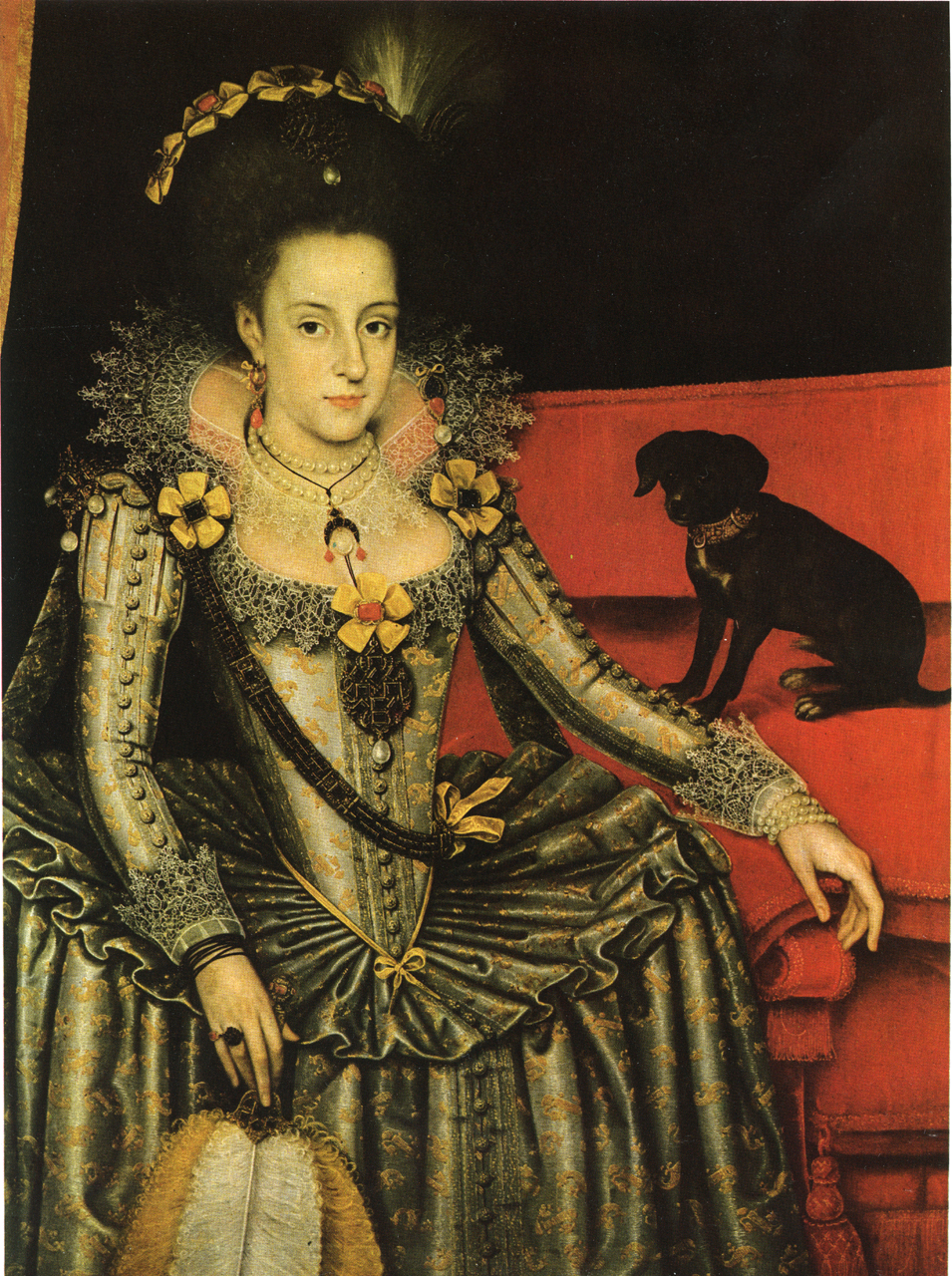 ritratto di Margherita di Francia (dipinto) - ambito inglese (prima metà sec. XVII)