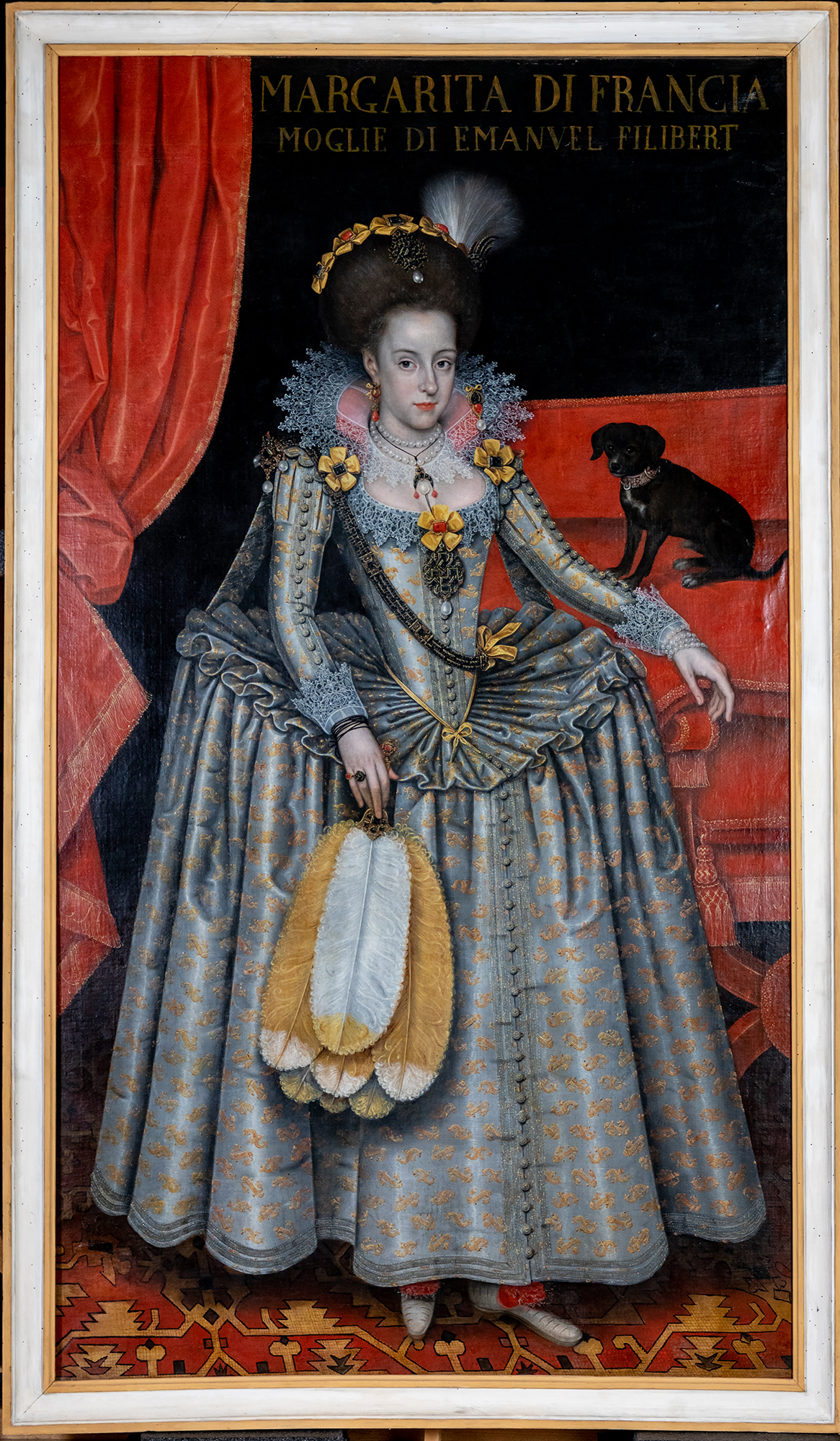 ritratto di Margherita di Francia (dipinto) - ambito inglese (prima metà sec. XVII)