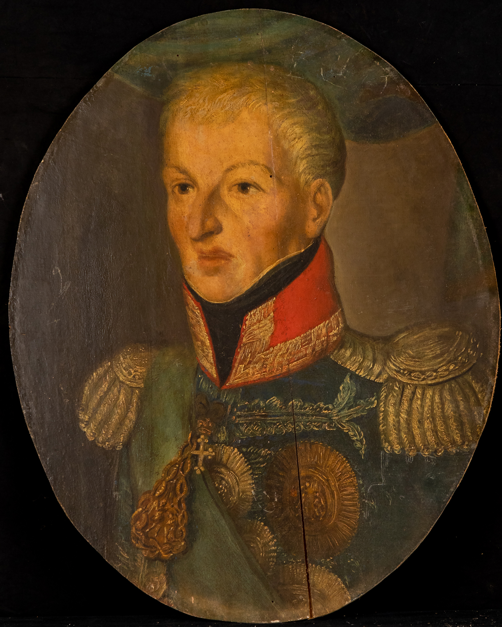 ritratto di Carlo Felice di Savoia (dipinto, opera isolata) - ambito piemontese (prima metà XIX)