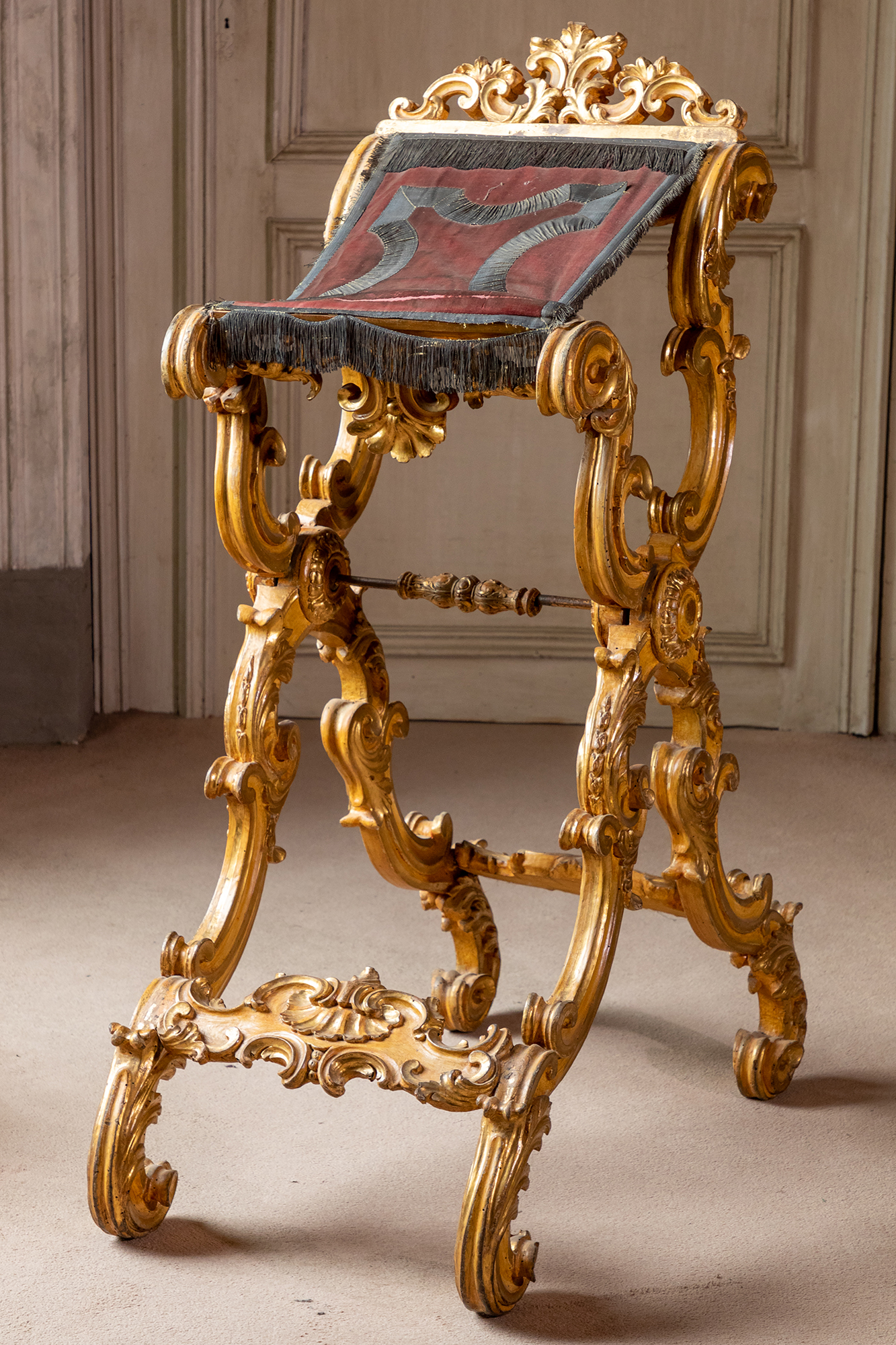 leggio, opera isolata - ambito piemontese (fine/ inizio XVII/ XVIII)