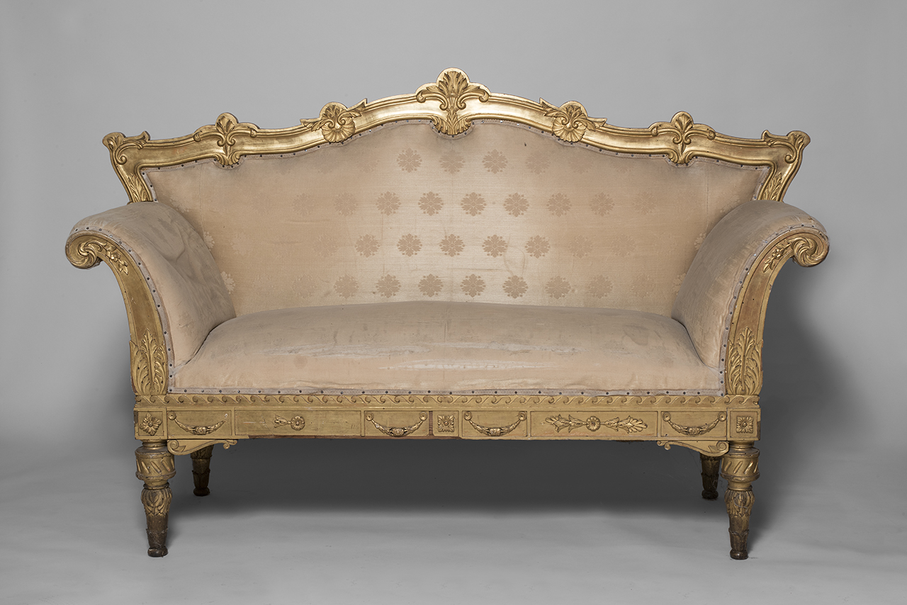 divano, serie - bottega piemontese (primo quarto XIX)