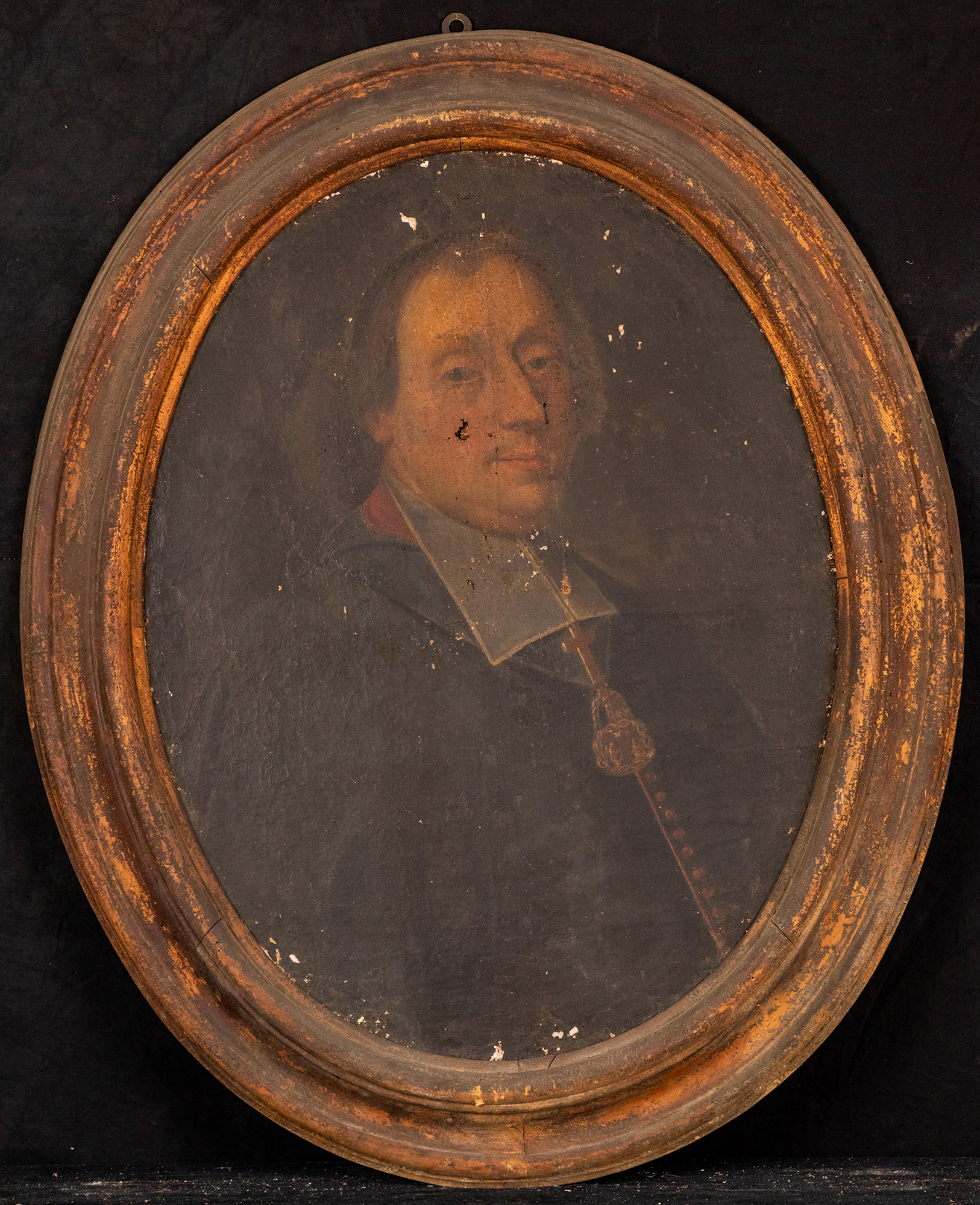 ritratto del vescovo Giovanni Battista Isnardi (dipinto, opera isolata) - ambito piemontese (prima metà sec. XIX)