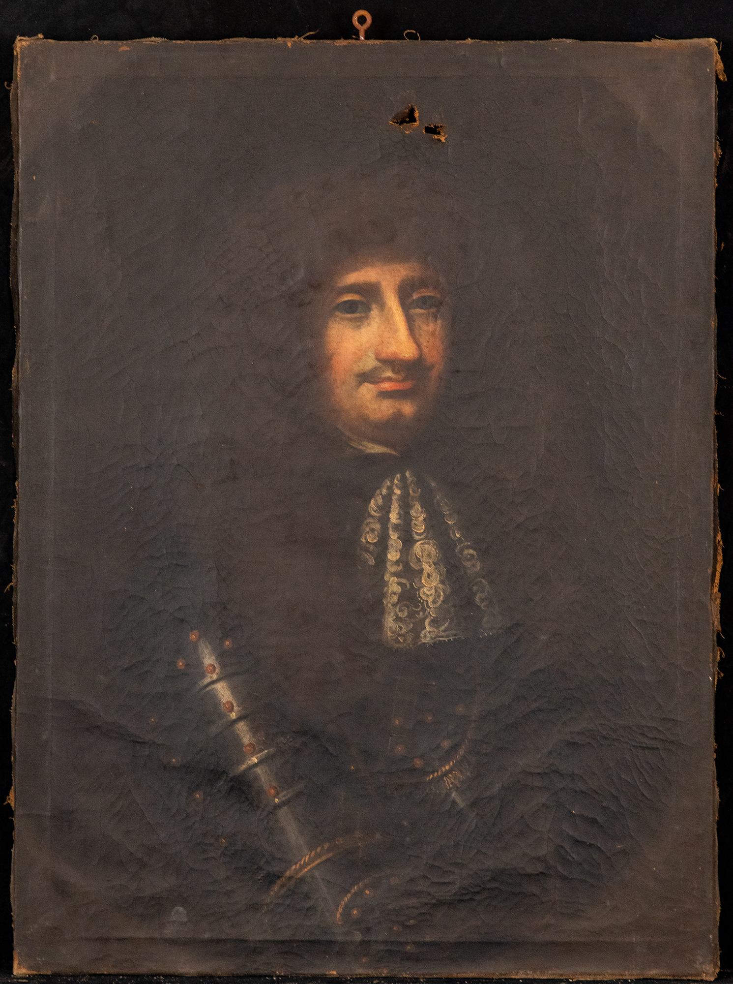 ritratto del conte di Osasco (dipinto, opera isolata) - ambito piemontese (seconda metà sec. XVII)